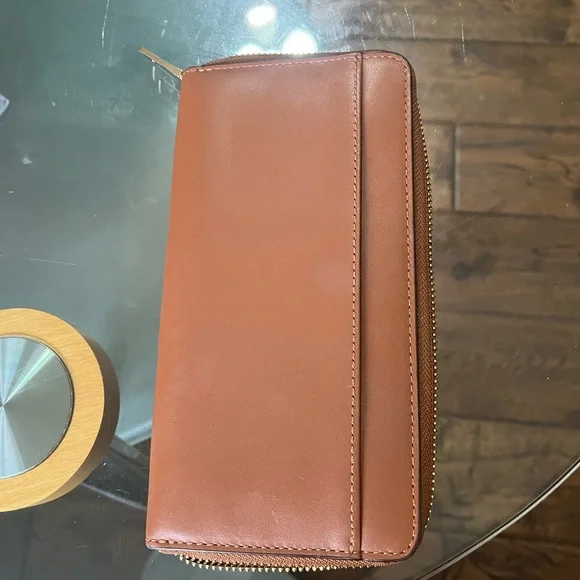 Coach Brown Leather Wallet - Picture 3 of 4